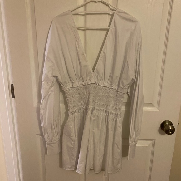 🎉HP🎉NWT Ramy Brook Bythe Smocked Mini Dress - Picture 6 of 7